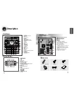 Preview for 4 page of Samsung MAX- DC650 Instruction Manual