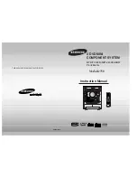 Samsung MAX-DJ750 Instruction Manual preview