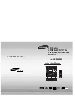 Samsung MAX-DS18500 Instruction Manual preview