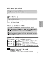 Предварительный просмотр 19 страницы Samsung MAX-DS960 Instruction Manual