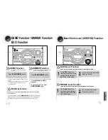 Предварительный просмотр 36 страницы Samsung MAX-DT99 Instruction Manual