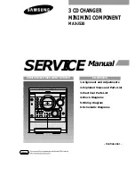 Samsung MAX-J530 Service Manual preview