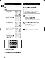 Предварительный просмотр 20 страницы Samsung MAX-KDZ150 Instruction Manual