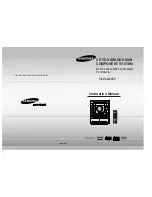 Предварительный просмотр 1 страницы Samsung MAX-KJ610 Instruction Manual