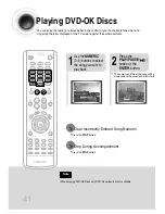 Предварительный просмотр 43 страницы Samsung MAX-KT65 Instruction Manual