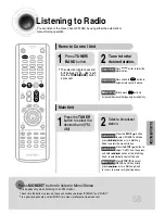 Предварительный просмотр 60 страницы Samsung MAX-KT65 Instruction Manual