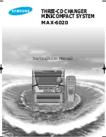 Samsung MAX-N50 Instruction Manual preview