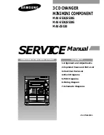 Samsung MAX-S520 Service Manual предпросмотр