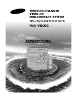 Samsung MAX-VB630 Instruction Manual preview