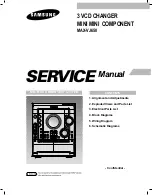 Samsung MAX-VJ650 Service Manual preview