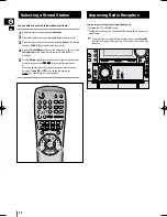 Предварительный просмотр 20 страницы Samsung MAX-VL85 Instruction Manual