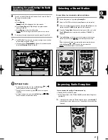 Preview for 17 page of Samsung MAX-ZB550 Instruction Manual