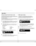 Preview for 14 page of Samsung MC1015BB Owner'S Manual