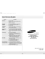 Preview for 36 page of Samsung MC1015BB Owner'S Manual