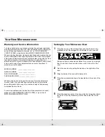 Preview for 6 page of Samsung MC1015WB/BB Owner'S Manual