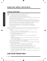 Предварительный просмотр 12 страницы Samsung MC12J8035CT User Manual