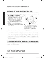 Preview for 14 page of Samsung MC12J8035CT User Manual