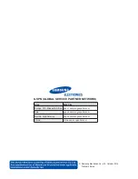 Preview for 72 page of Samsung MC17F808 Service Manual