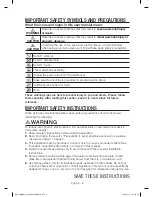 Preview for 3 page of Samsung MC17F808KDT/AA User Manual