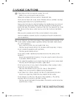 Preview for 9 page of Samsung MC17F808KDT/AA User Manual