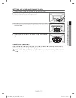 Preview for 13 page of Samsung MC17F808KDT/AA User Manual