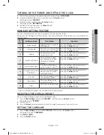 Preview for 15 page of Samsung MC17F808KDT/AA User Manual