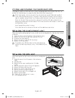 Preview for 41 page of Samsung MC17F808KDT/AA User Manual