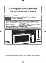 Preview for 21 page of Samsung MC17F808KDT Installation Instructions Manual