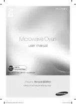 Samsung MC17F808KDT User Manual предпросмотр