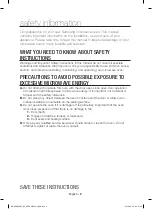 Preview for 2 page of Samsung MC17F808KDT User Manual