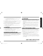 Preview for 5 page of Samsung MC17J8000C series User Manual