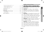 Preview for 3 page of Samsung MC28A5013 Series Instructions & Cooking Manual