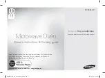 Samsung MC28H5015CSEG Owner'S Instructions & Cooking Manual preview