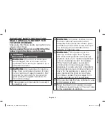 Preview for 3 page of Samsung MC28H5125 Series Owner'S Instructions & Cooking Manual