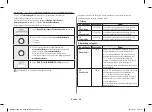 Preview for 102 page of Samsung MC28H5185 series Owner'S Instructions & Cooking Manual