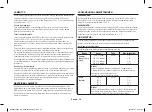 Preview for 112 page of Samsung MC28H5185 series Owner'S Instructions & Cooking Manual