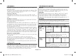 Preview for 152 page of Samsung MC28H5185 series Owner'S Instructions & Cooking Manual