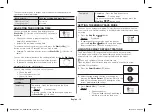 Preview for 96 page of Samsung MC32F606TCT Owner'S Instructions & Cooking Manual