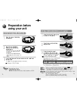 Предварительный просмотр 9 страницы Samsung MCD-CM600 B Instruction Manual