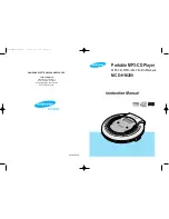 Samsung MCD-HM200 Instruction Manual preview