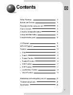 Предварительный просмотр 3 страницы Samsung MCD-MP67 Instruction Manual