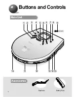 Предварительный просмотр 6 страницы Samsung MCD-MP67 Instruction Manual