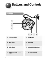 Предварительный просмотр 8 страницы Samsung MCD-MP67 Instruction Manual