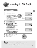 Предварительный просмотр 23 страницы Samsung MCD-SF85 Instruction Manual