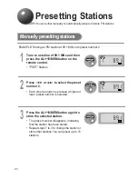 Предварительный просмотр 24 страницы Samsung MCD-SF85 Instruction Manual