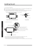 Предварительный просмотр 16 страницы Samsung MCU-S1NEK1N Installation Manual