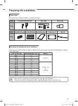 Preview for 5 page of Samsung MCU-Y4NEE Installation Manual