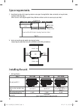 Preview for 8 page of Samsung MCU-Y4NEE Installation Manual