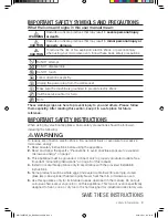 Preview for 3 page of Samsung ME179KFETSR User Manual