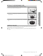 Предварительный просмотр 13 страницы Samsung ME179KFETSR User Manual